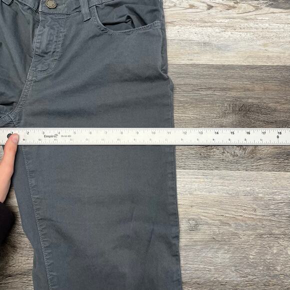 Paige Doheny Grey Mens 30x30 Relaxed Straight Mid Rise Pockets Preppy Jean Pants - Picture 9 of 12